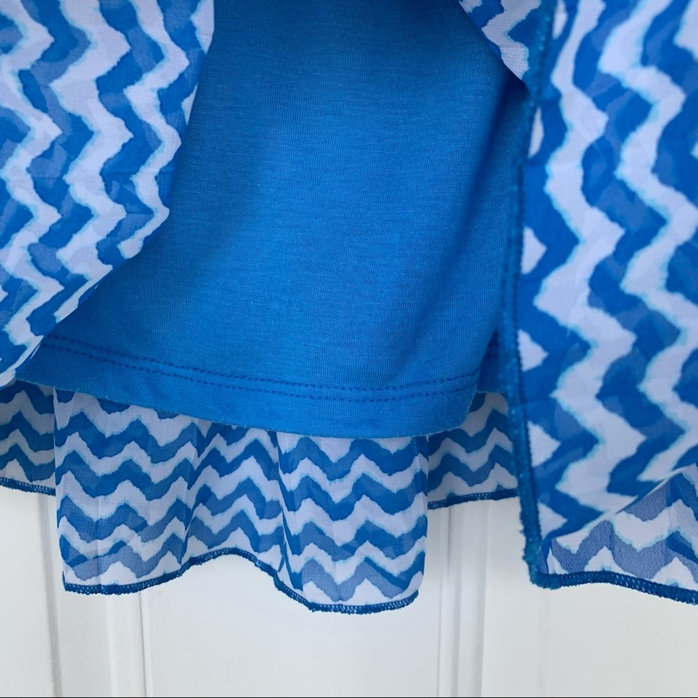 •Epic Threads• Girls Flowy Chevron Dress - Size Lg - Picture 4 of 7